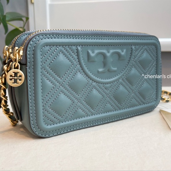 🎀NeW! Tory Burch Fleming Double Zip Mini Bag - Picture 9 of 16